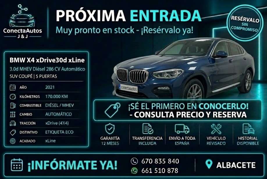 BMW X4 xDrive 30dA xLine - foto 1