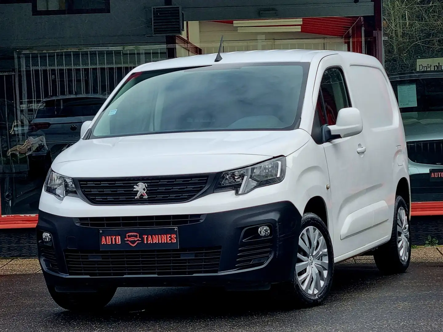 Peugeot Partner 1.5 BlueHDi / 3 Places / 1er Main / 131 Cv / Clim Blanc - 1