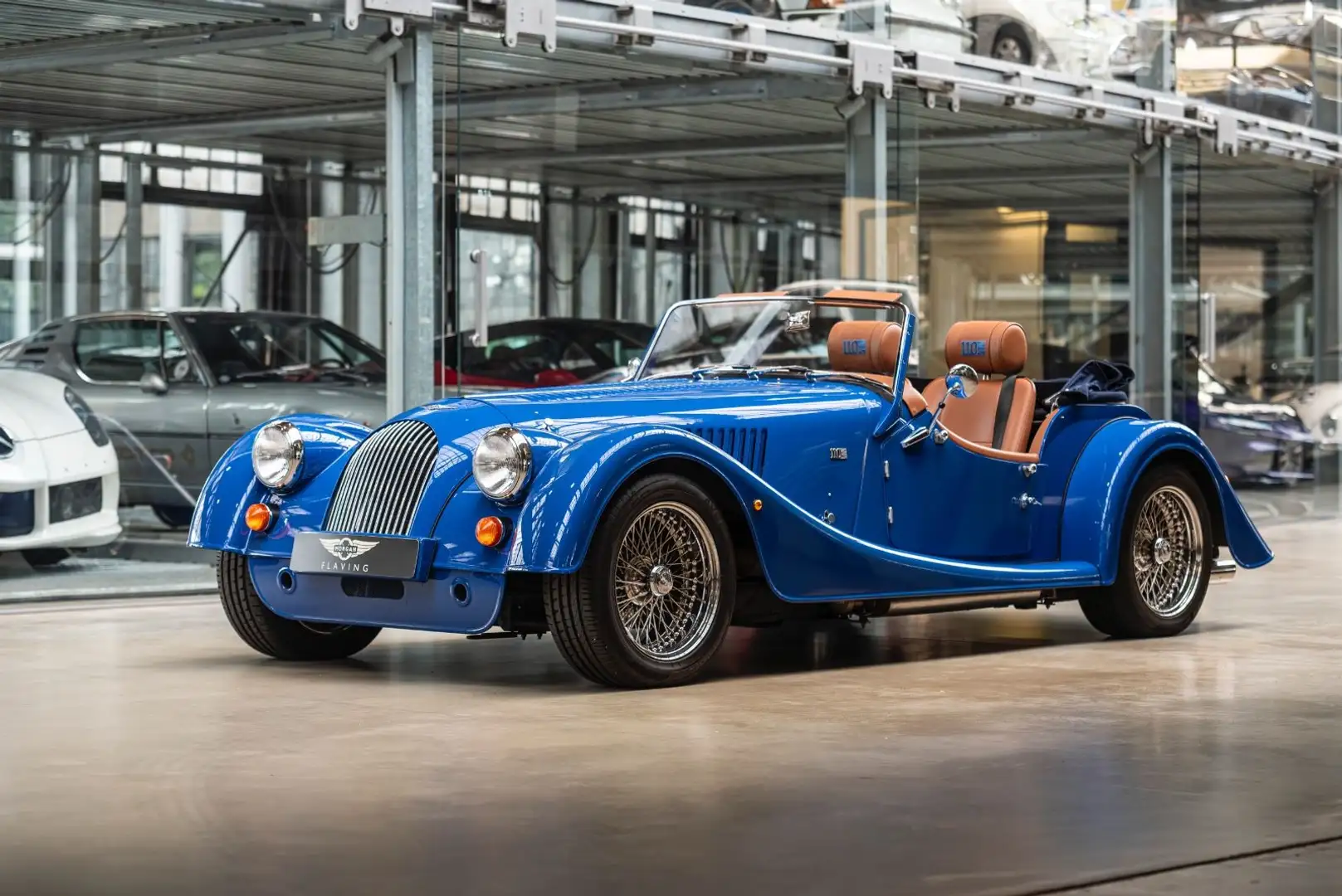 Morgan Roadster 110th  - Mohair - Speiche - Sonderlack Albastru - 1