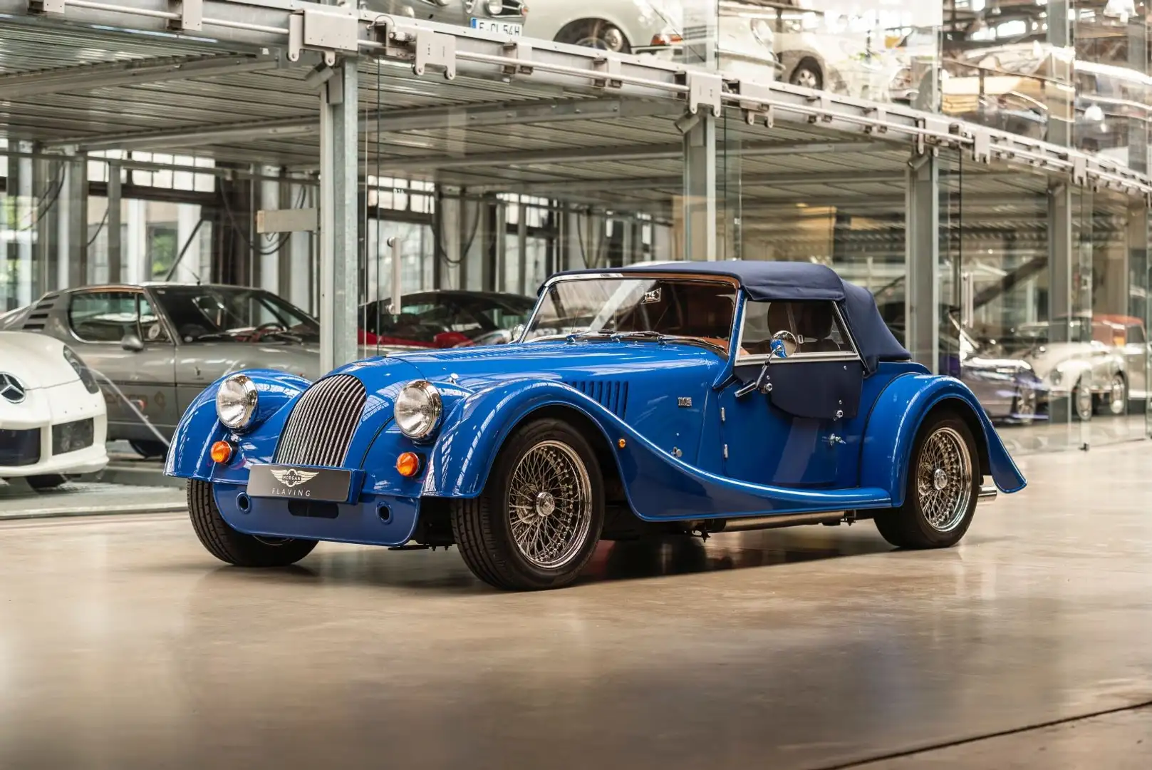 Morgan Roadster 110th  - Mohair - Speiche - Sonderlack Albastru - 2