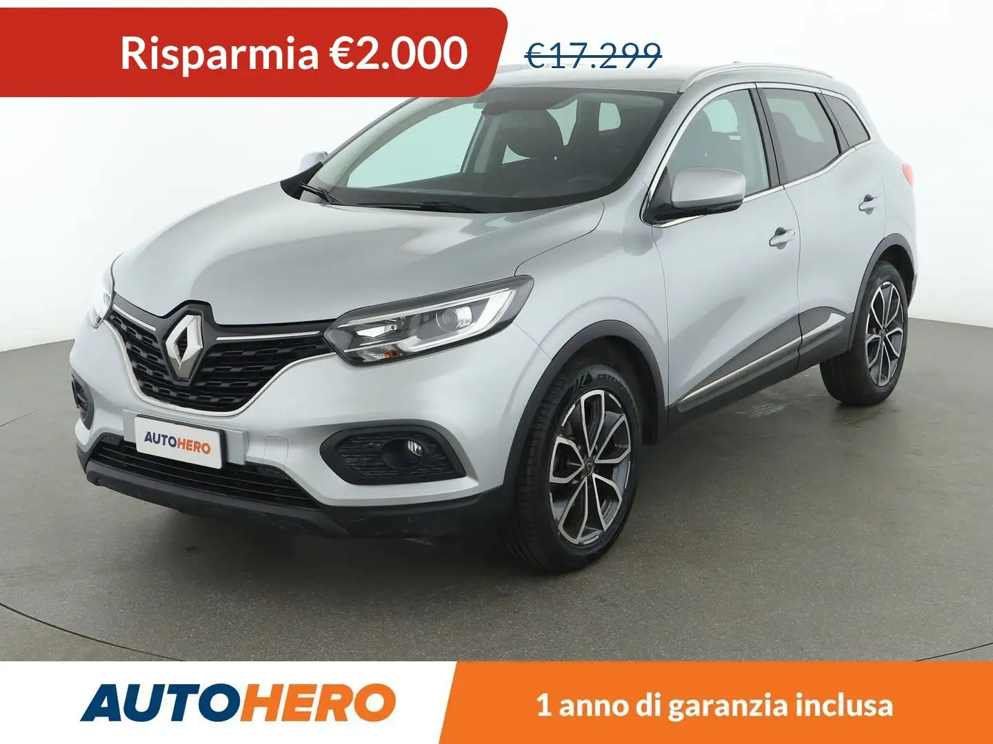 Renault Kadjar 1.5 Blue dCi Sport Edition 115 CV Argento - 1