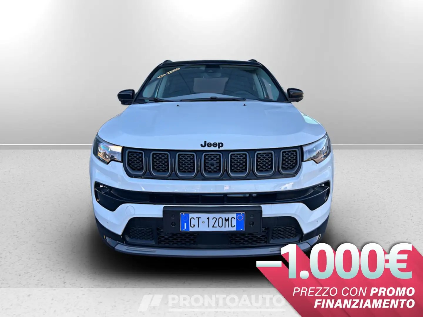 Jeep Compass 1.5 turbo t4 mhev summit 2wd 130cv dct Bianco - 2