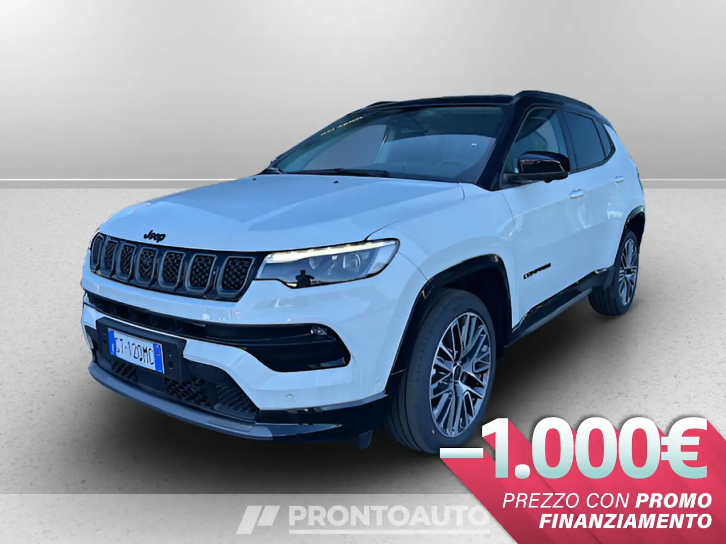 Jeep Compass 1.5 turbo t4 mhev summit 2wd 130cv dct Bianco - 1