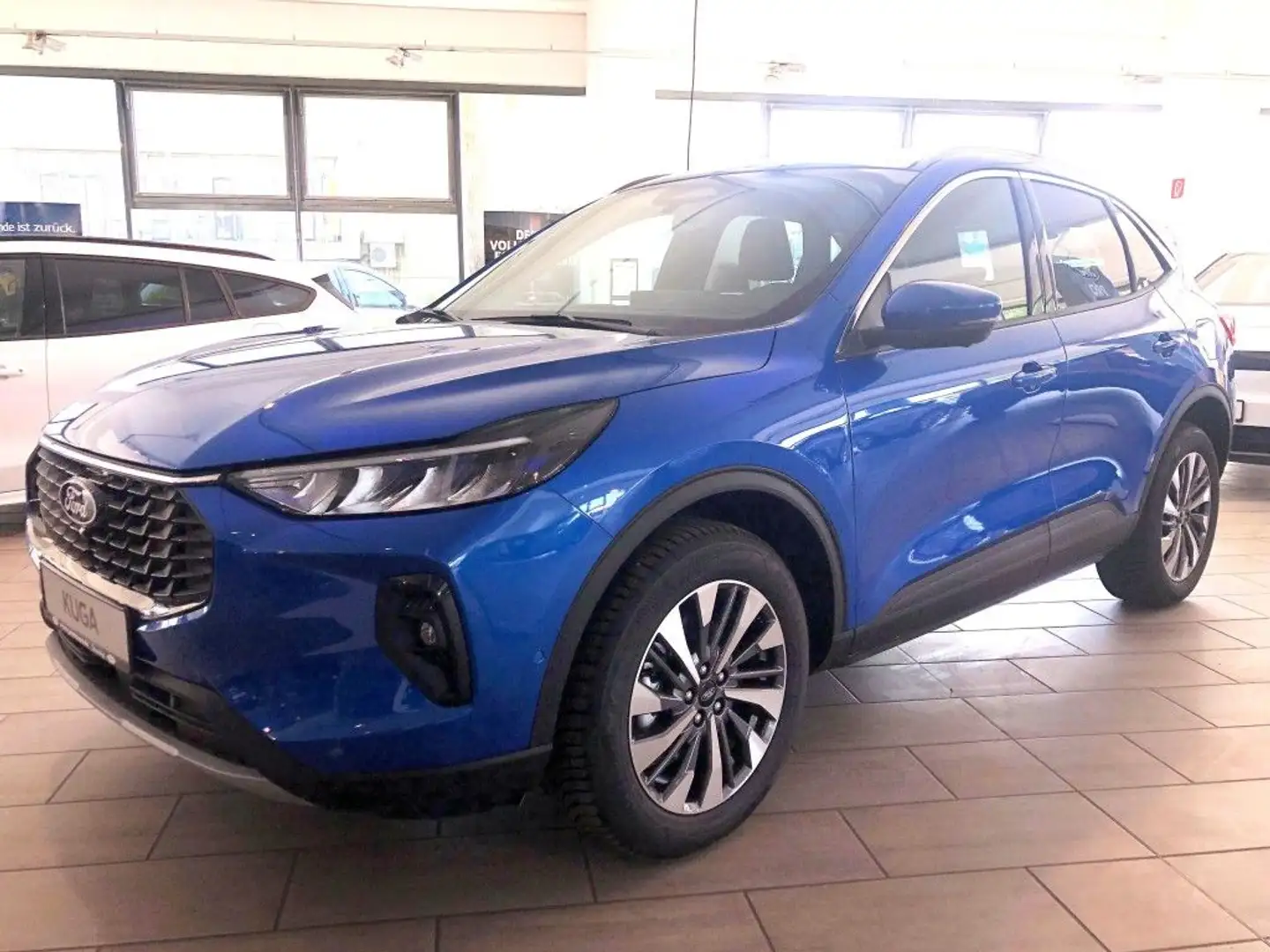 Ford Kuga 2.5 Duratec FHEV TITANIUM AHK Schwenkbar Modrá - 1