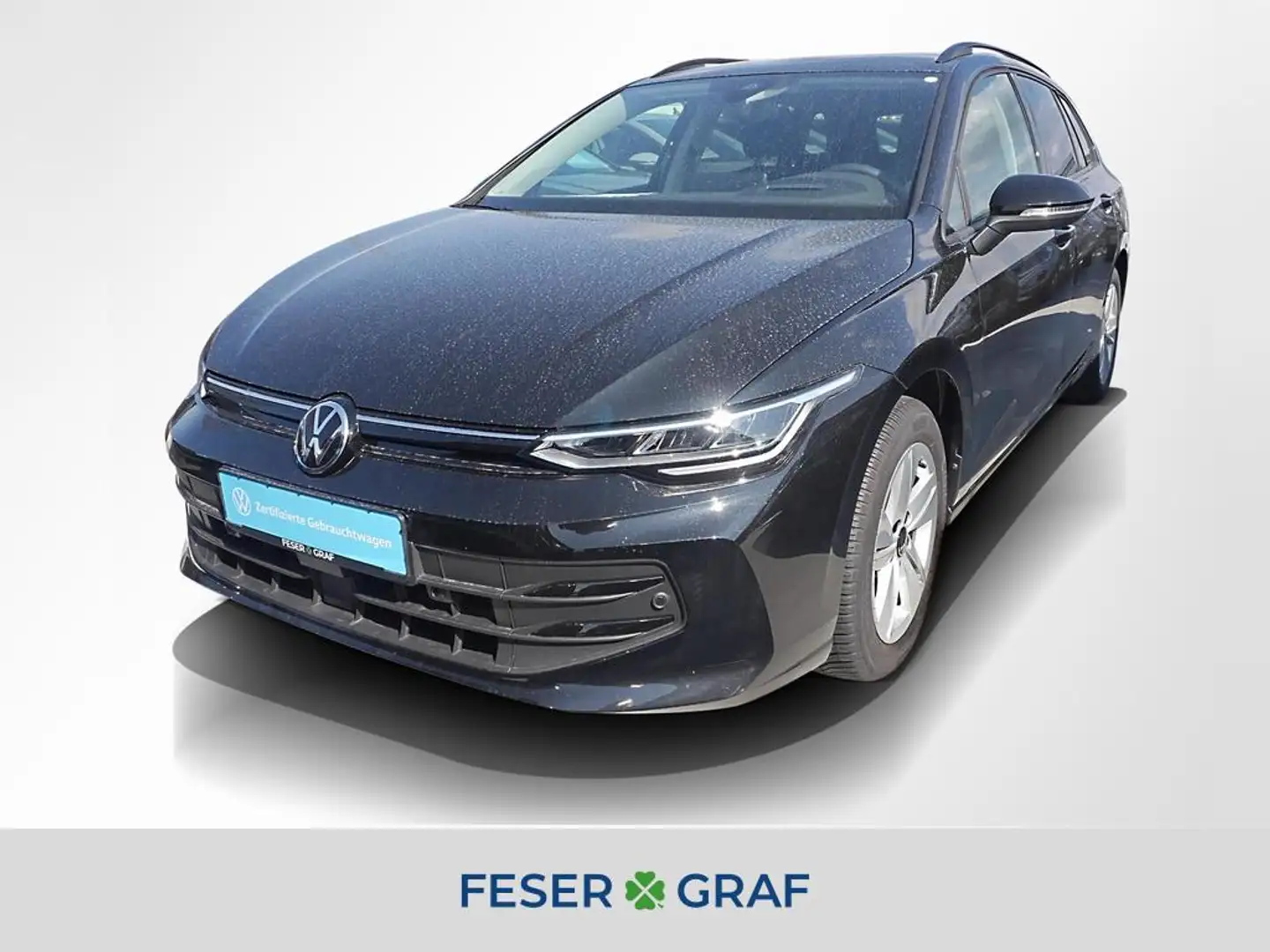 Volkswagen Golf 8 Var. 1.5 eTSI Life DSG ACC LED Navi Sitzh. Schwarz - 1