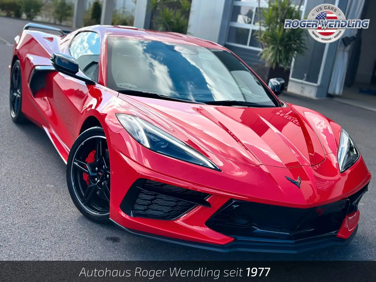 Corvette C8 3LT MAGNETIC RIDE LIFT COMPETITION SEA CARBON Rot - 1