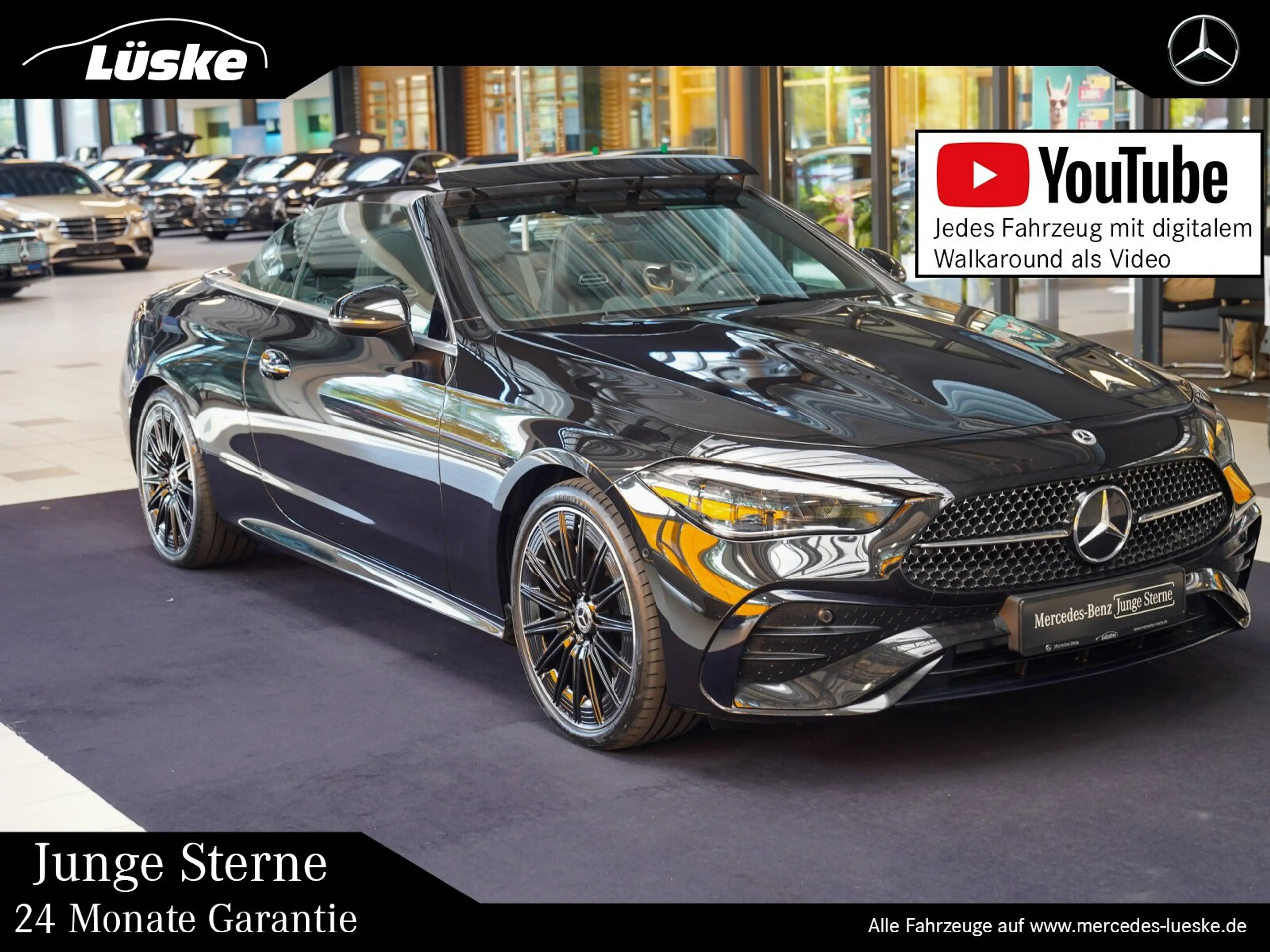 Mercedes-Benz CLE 220 CLE 220 d Cabrio AMG Line Night Burmester Memory