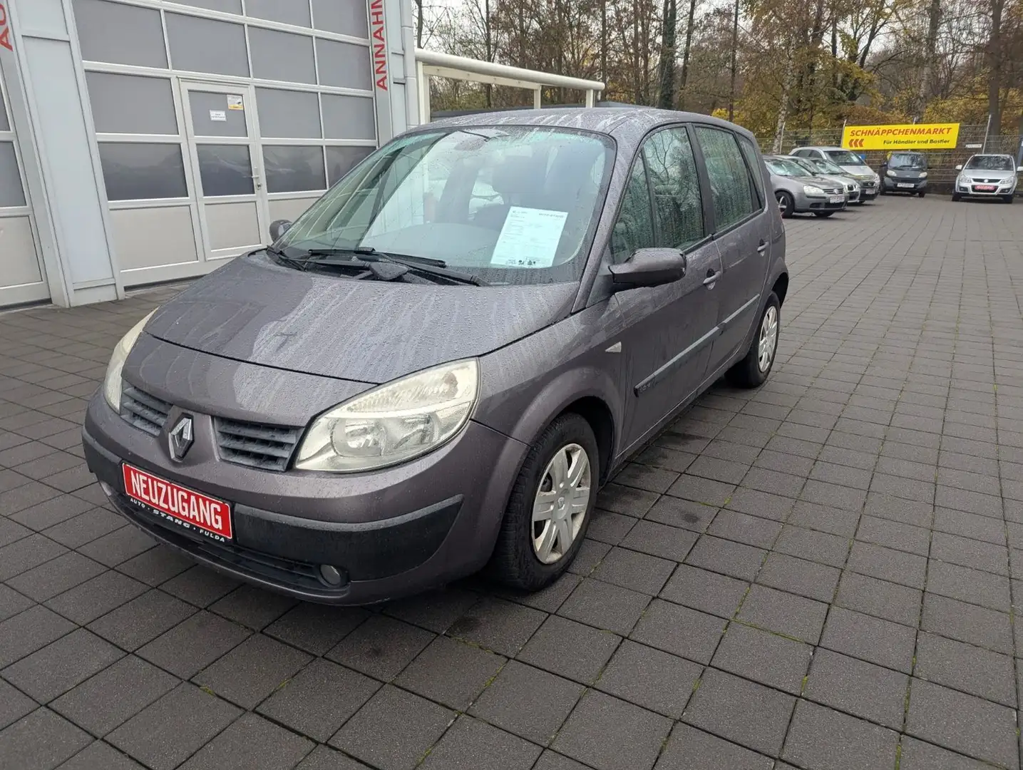 Renault Scenic II Avantage**2.HAND+TÜV 10/27+KLIMA** Grau - 1