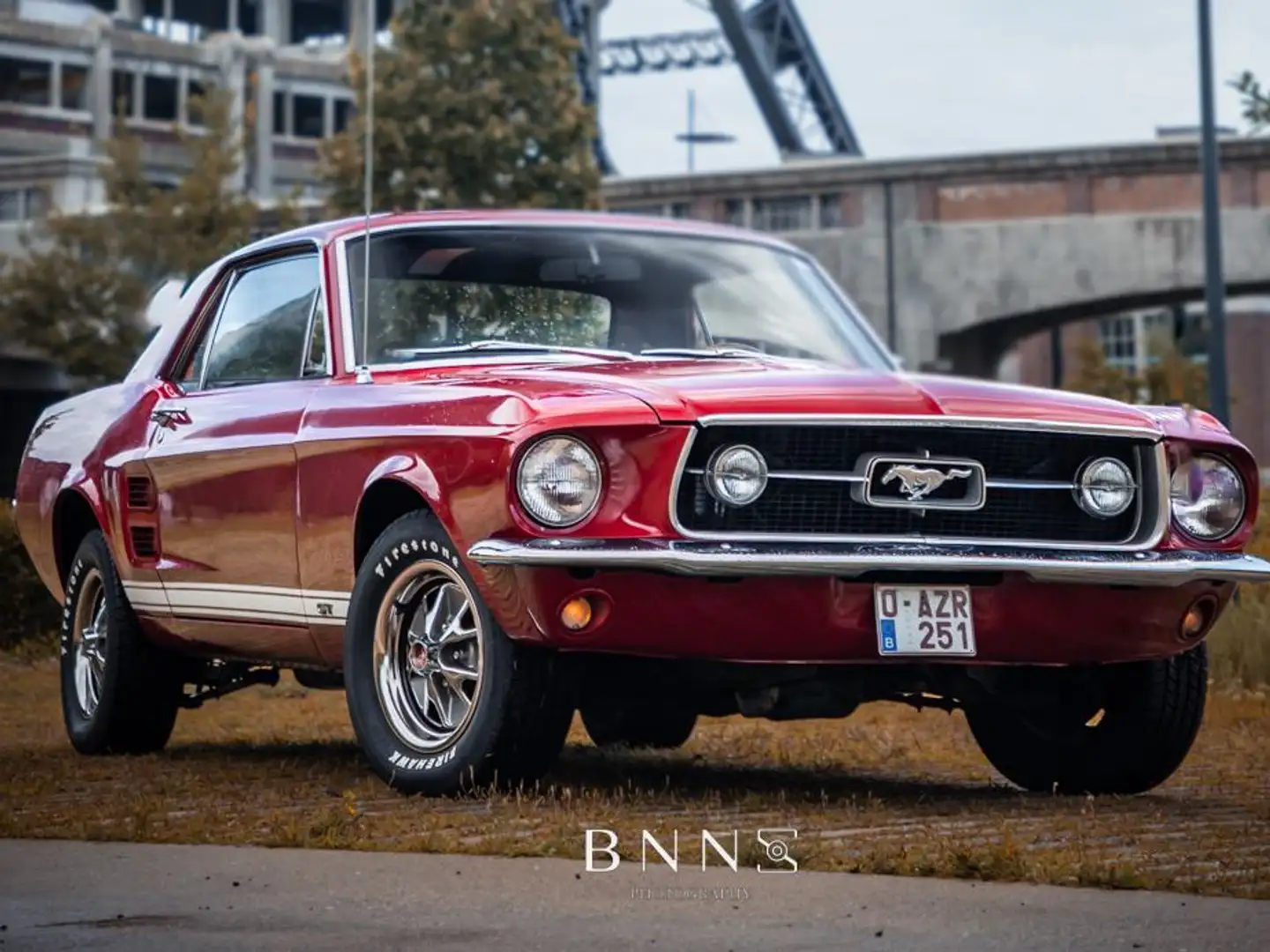 Ford Mustang S code GT Rood - 1