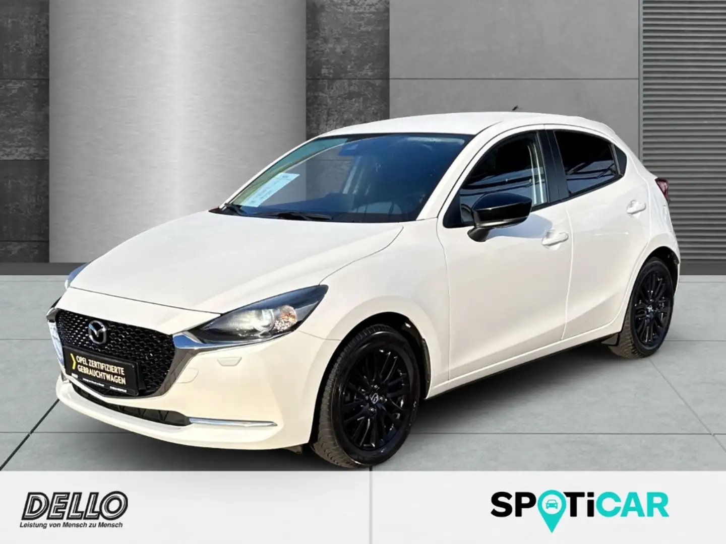 Mazda 2 Homura 1.5 PDC+Kamera Sitzh. Allwetter CarPlay LED Weiß - 1