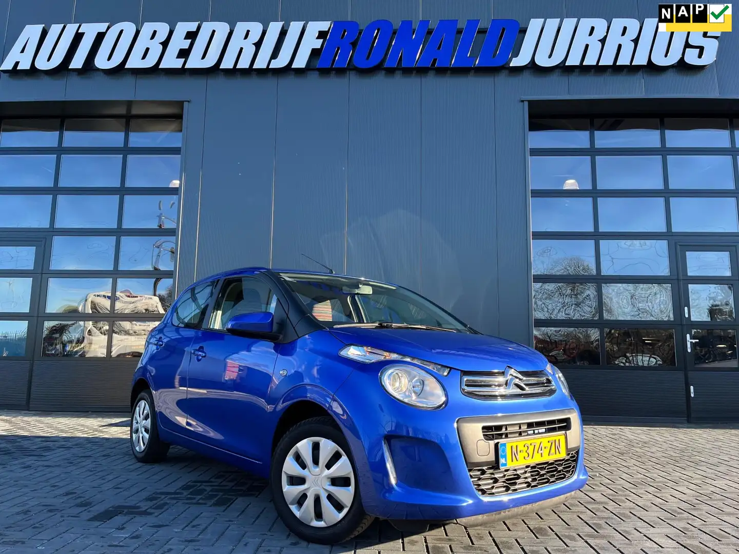 Citroen C1 1.0 VTi Feel NL.Auto/Camera/1Ste Eigenaar/Airco/Bl Blauw - 1