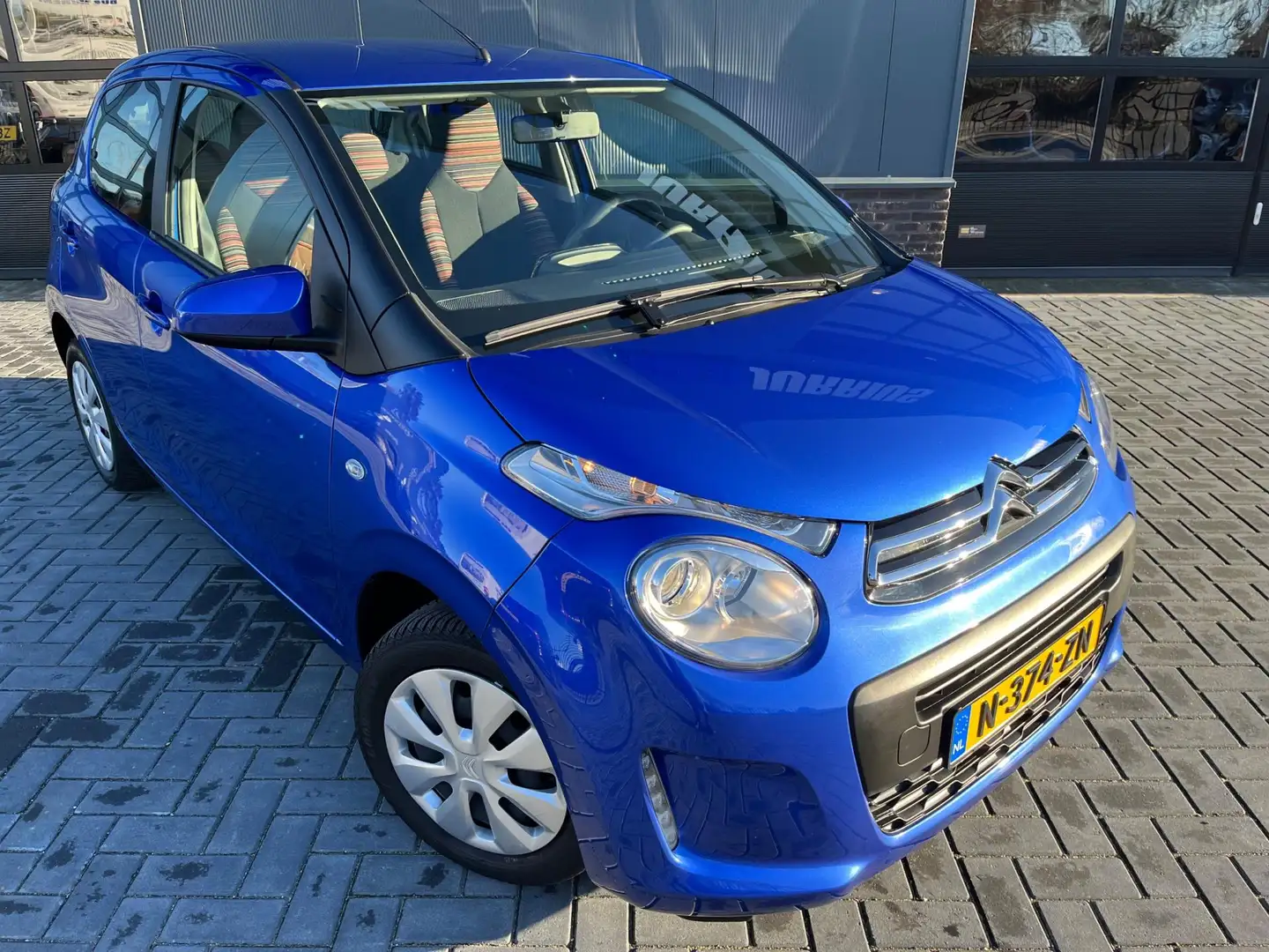 Citroen C1 1.0 VTi Feel NL.Auto/Camera/1Ste Eigenaar/Airco/Bl Blauw - 2