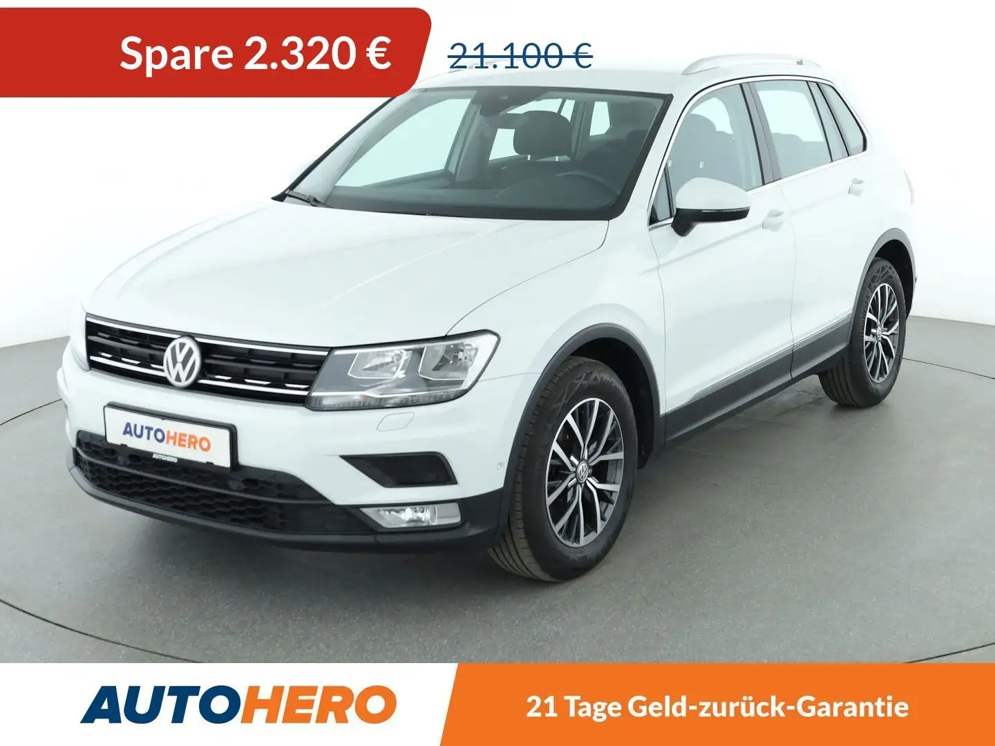 Volkswagen Tiguan 2.0 TDI Comfortline BlueMotion*ACC*CAM* Wit - 1