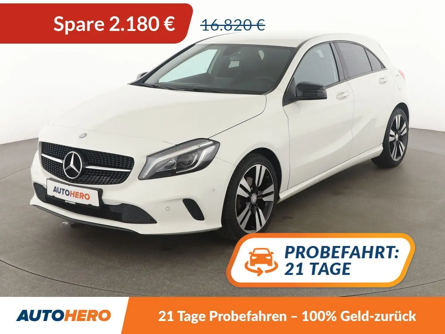 Mercedes-Benz A 160 Urban*LED*NAVI*PDC*SHZ*KLIMA*GARANTIE* Wit - 1