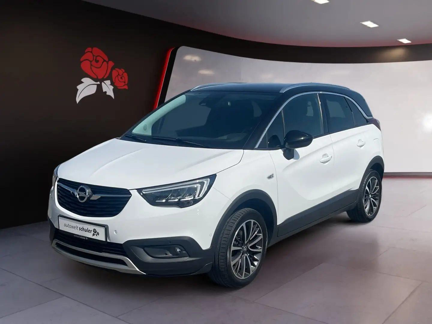 Opel Crossland 1,2 Automatik Ultimate AHK Weiß - 2