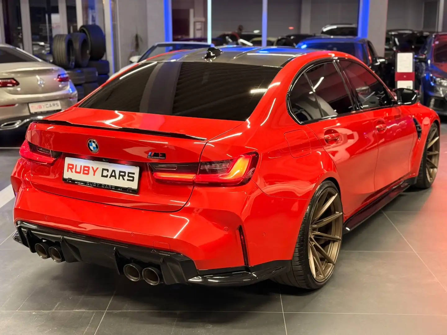 BMW M3 Competition Aut. Rot - 2