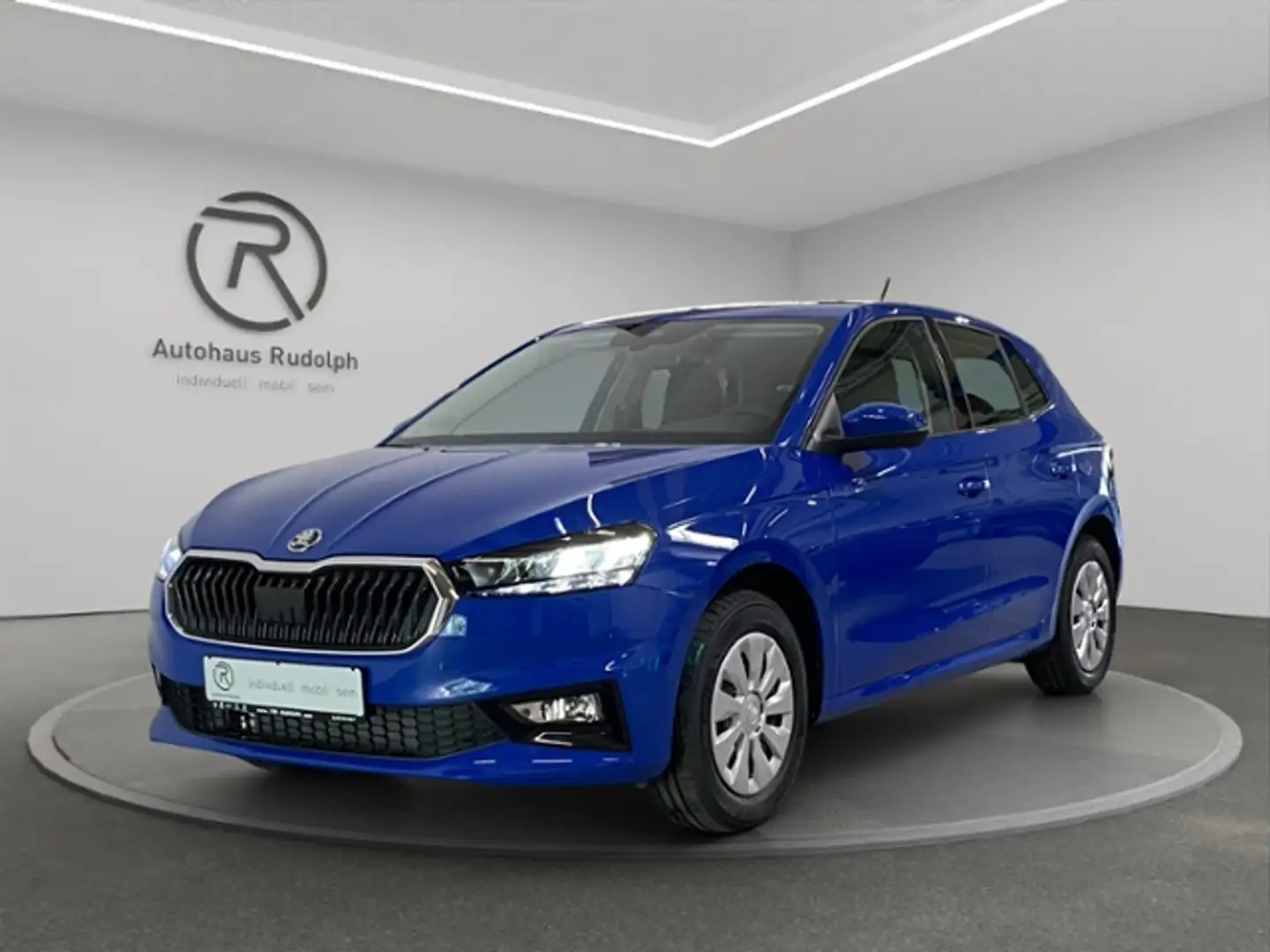 Skoda Fabia 1.0 TSI Essence / Einparkhilfe Lane Assist Blauw - 2