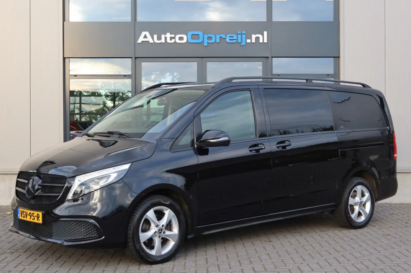 Mercedes-Benz V 220 V220d Lang DC Avantgarde NAVI, Camera, leder, 2x s Noir - 1