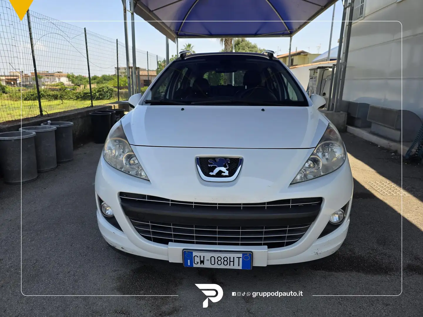 Peugeot 207 207 SW 1.4 vti 16v Special Edition Weiß - 2