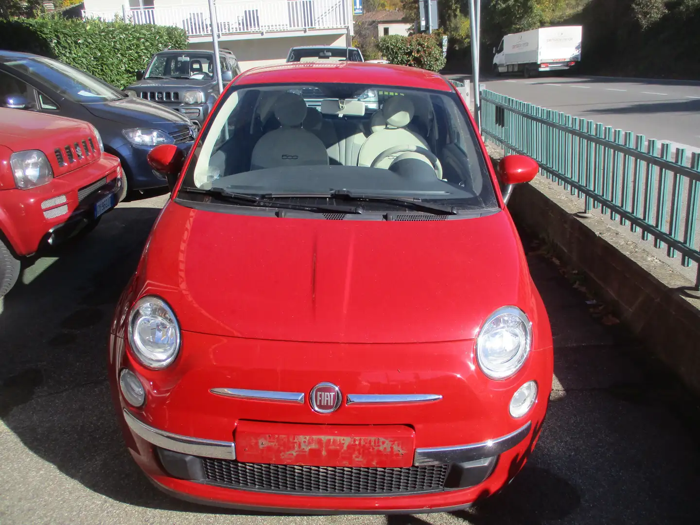 Fiat 500 neopatentati Rosso - 1