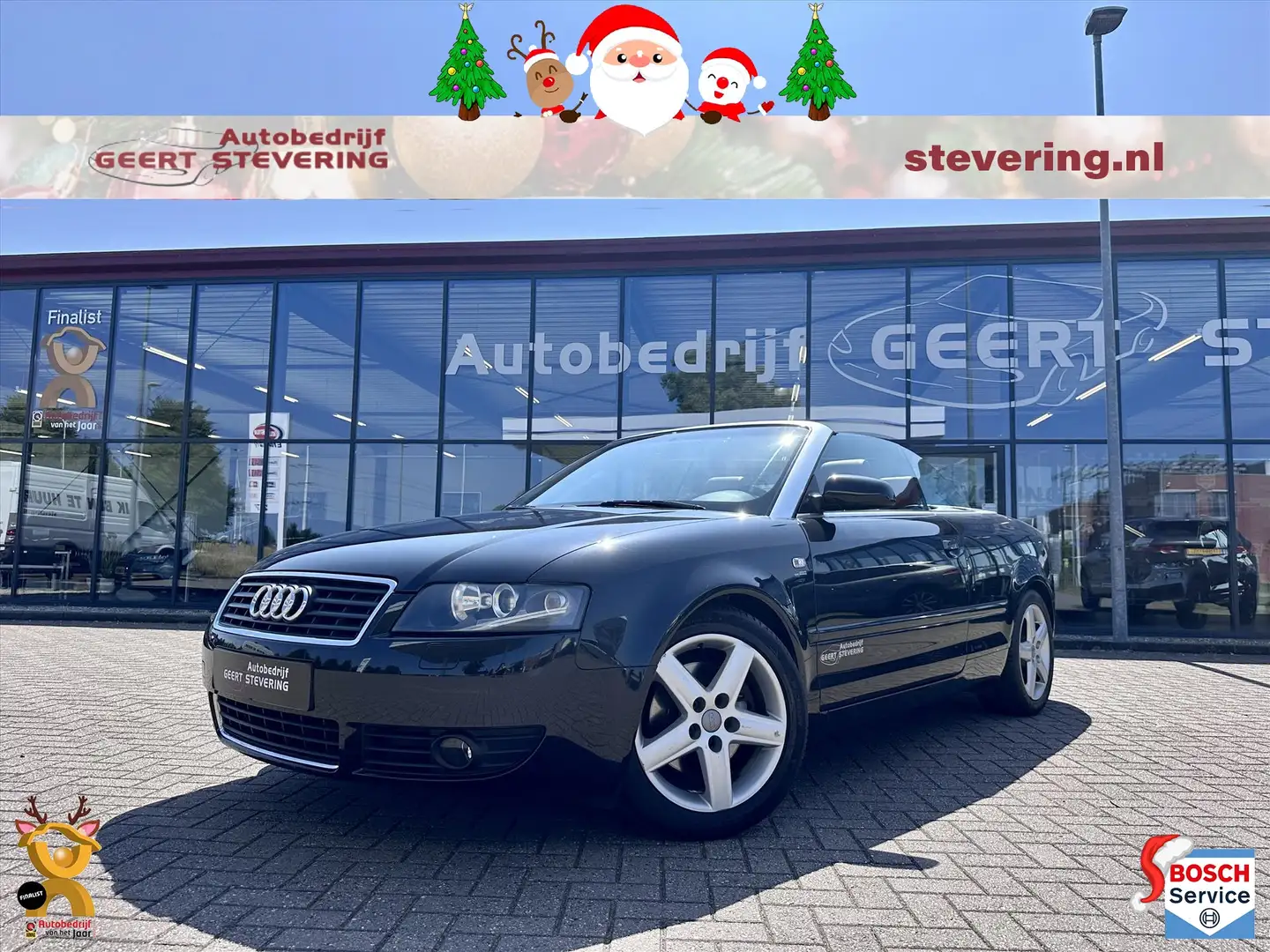 Audi A4 1.8T CABRIO / LEDER / YOUNGTIMER Schwarz - 1