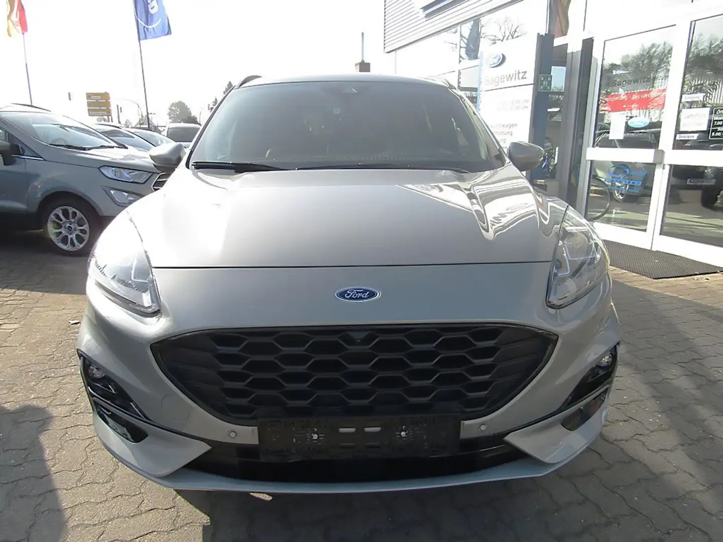 Ford Kuga 1.5 EcoBoost ST-Line X Navi DAB SHZ v&h ACC Silber - 2