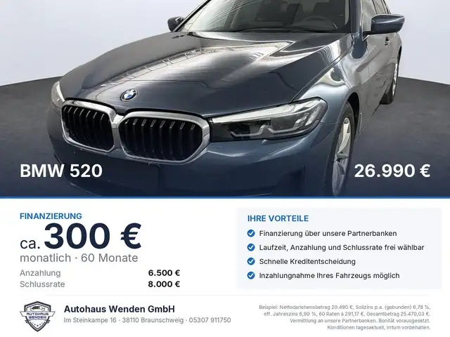 Bmw 520 d Sportsitze AHK | 4 Zonen Klima | SPORT | L