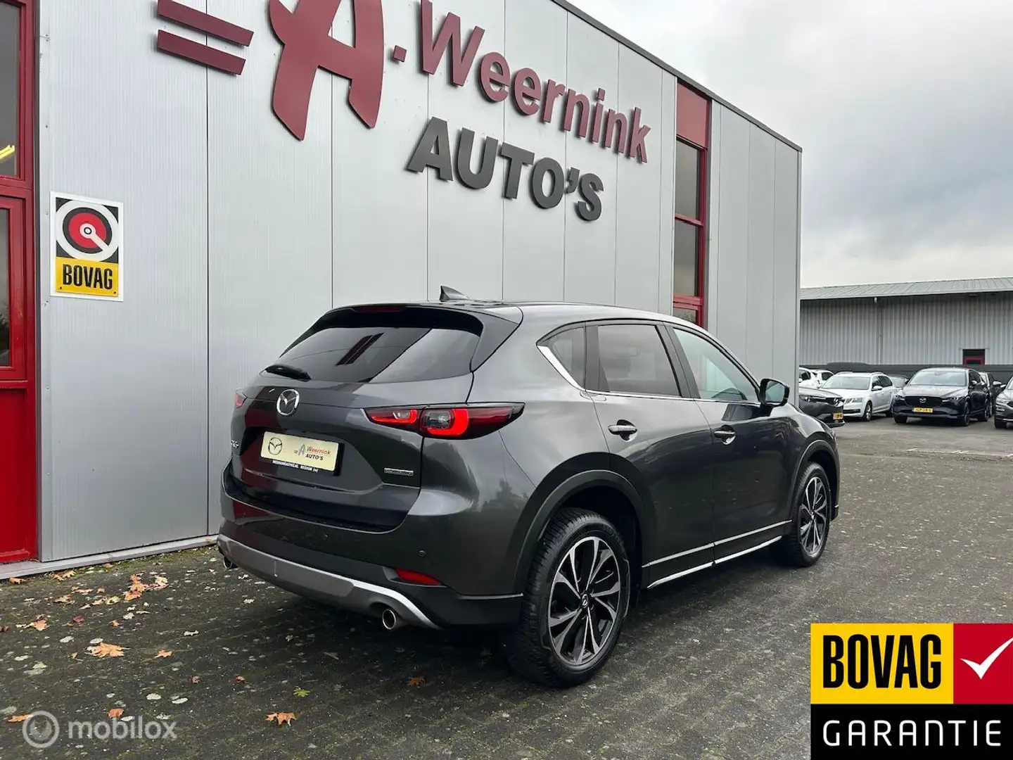 Mazda CX-5 2.0 e-SkyActiv-G M Hybrid 165 Newground. Grijs - 2