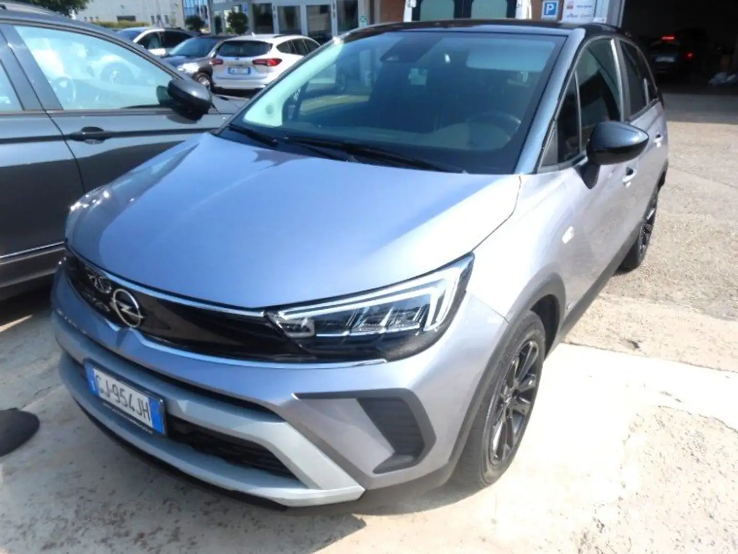 Opel Crossland Crossland 2021 1.2 Design (Finanziabile) - GJ954JH Grigio - 2