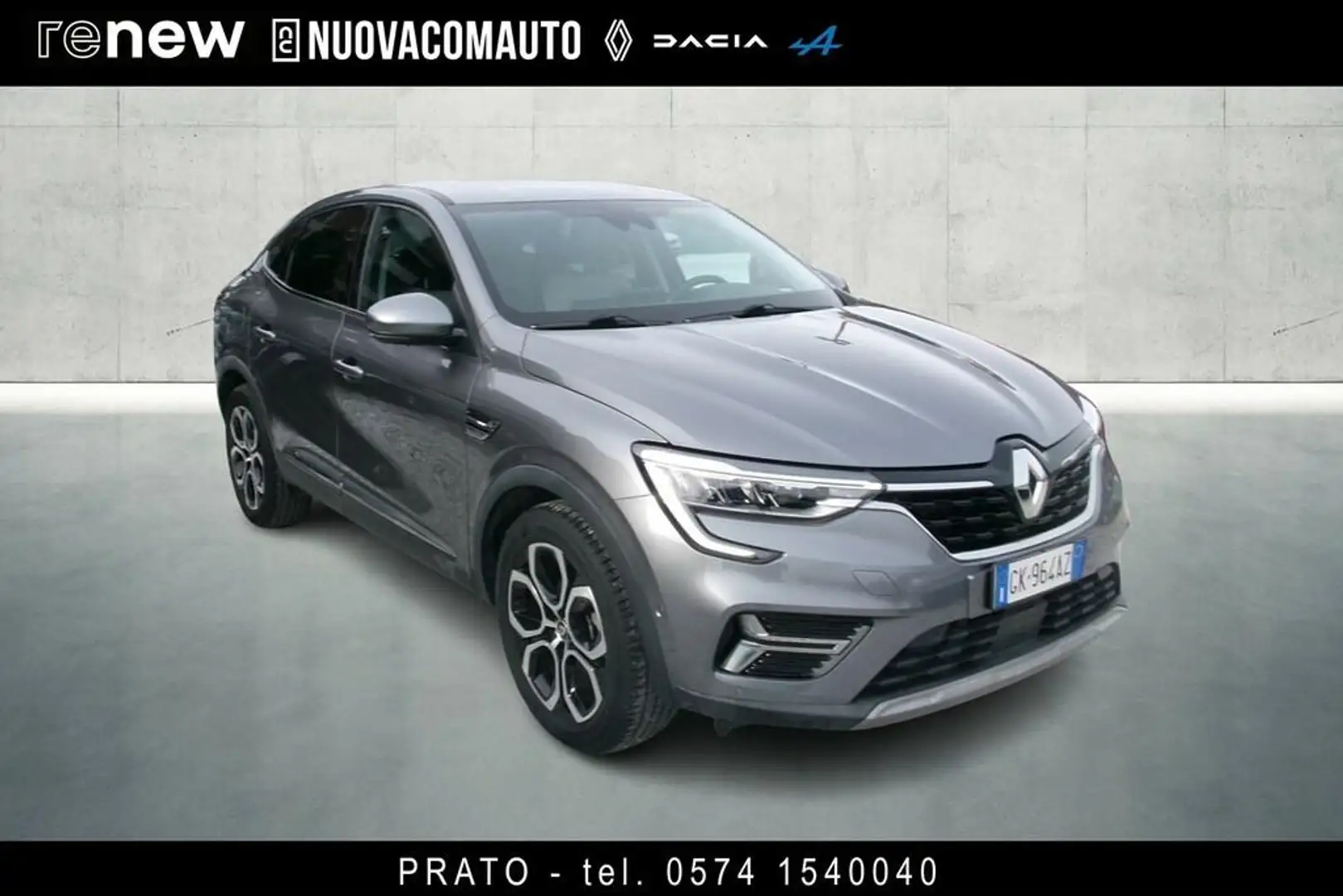 Renault Arkana 1.6 hybrid Intens E-Tech 145cv Grigio - 2