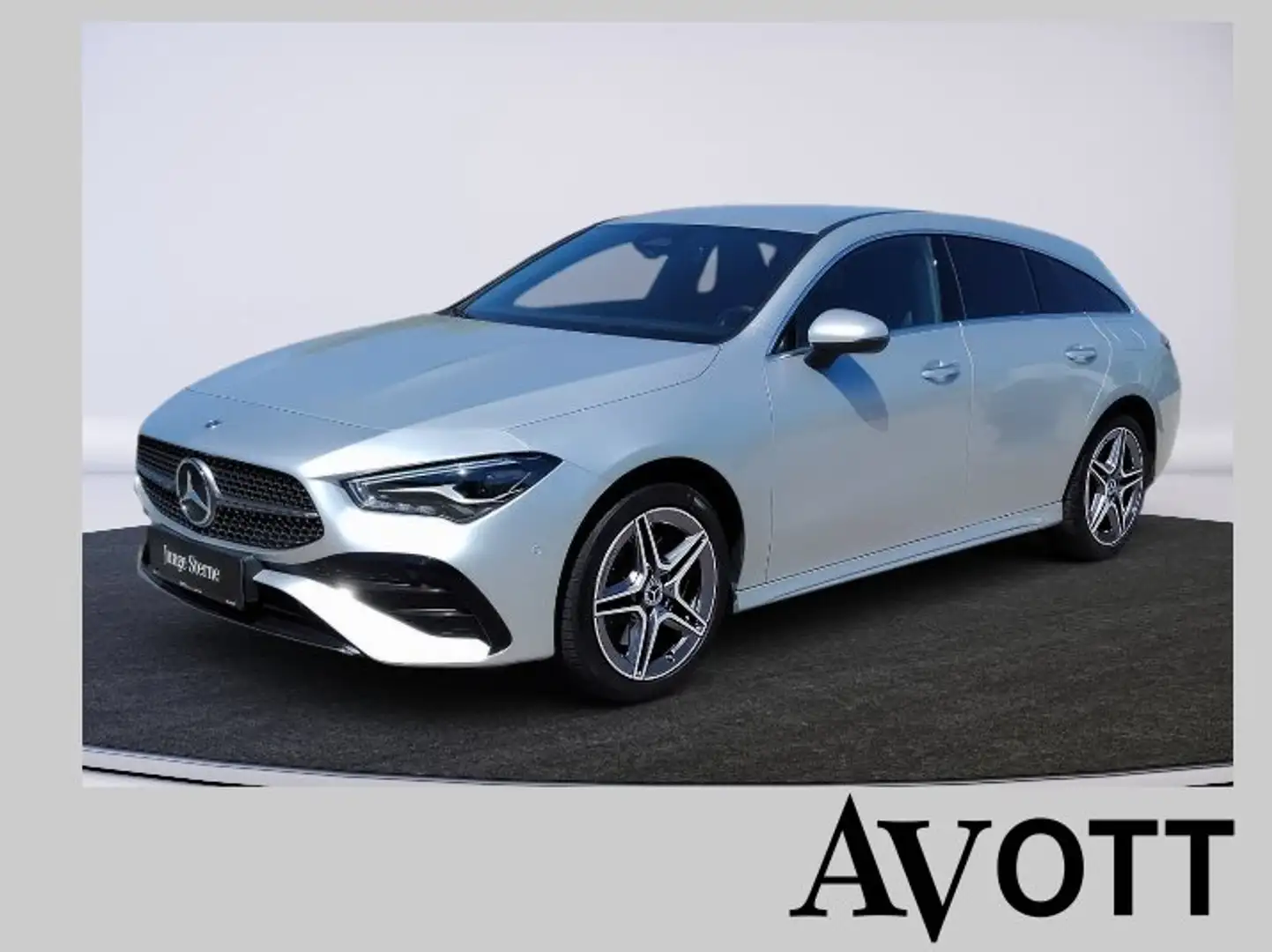 Mercedes-Benz CLA 250 e SB AMG-Line Silber - 1