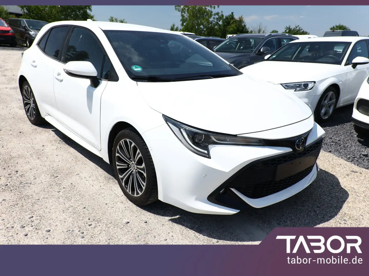 Toyota Corolla 1.2T 115 Team D Matrix ParkAs Kam HUD Weiß - 2