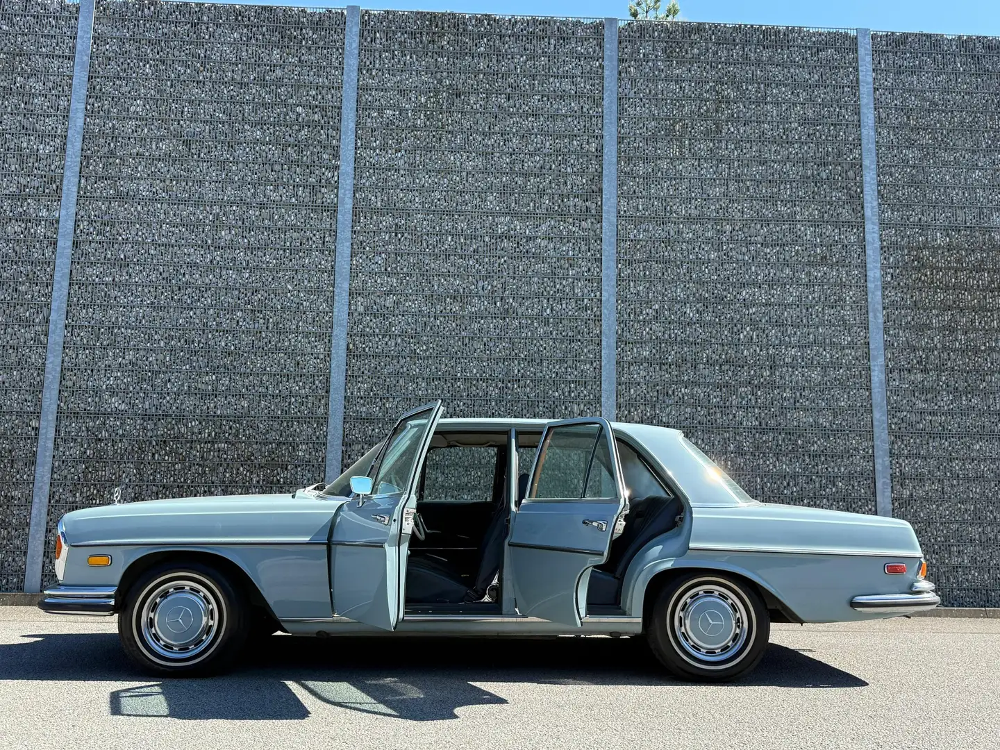 Mercedes-Benz 280 280SE Automatik 4.5 Benziner Leder Klima Niebieski - 1