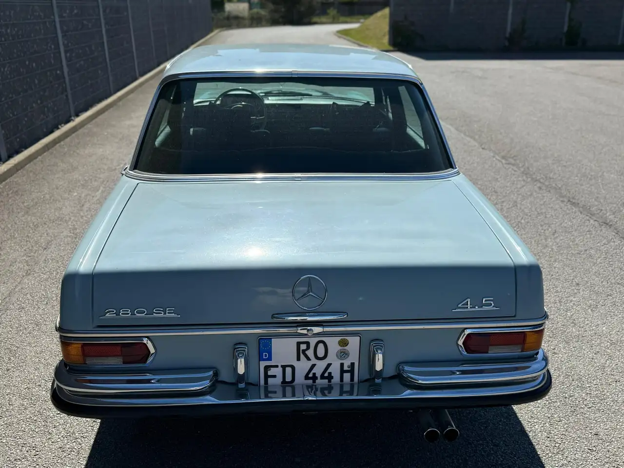 Mercedes-Benz 280SE Automatik 4.5 Benziner Leder Klima, foto 11