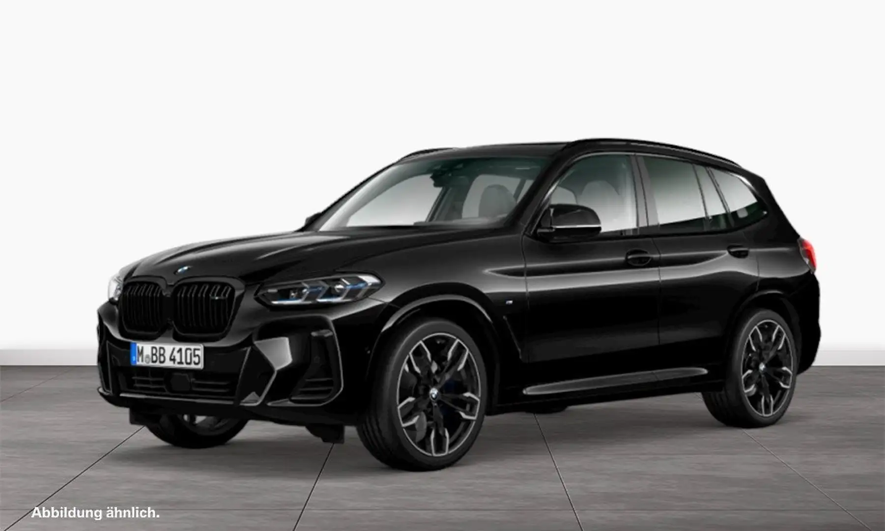 BMW X3 M 40d Head-Up HK HiFi DAB WLAN Pano.Dach AHK Schwarz - 1