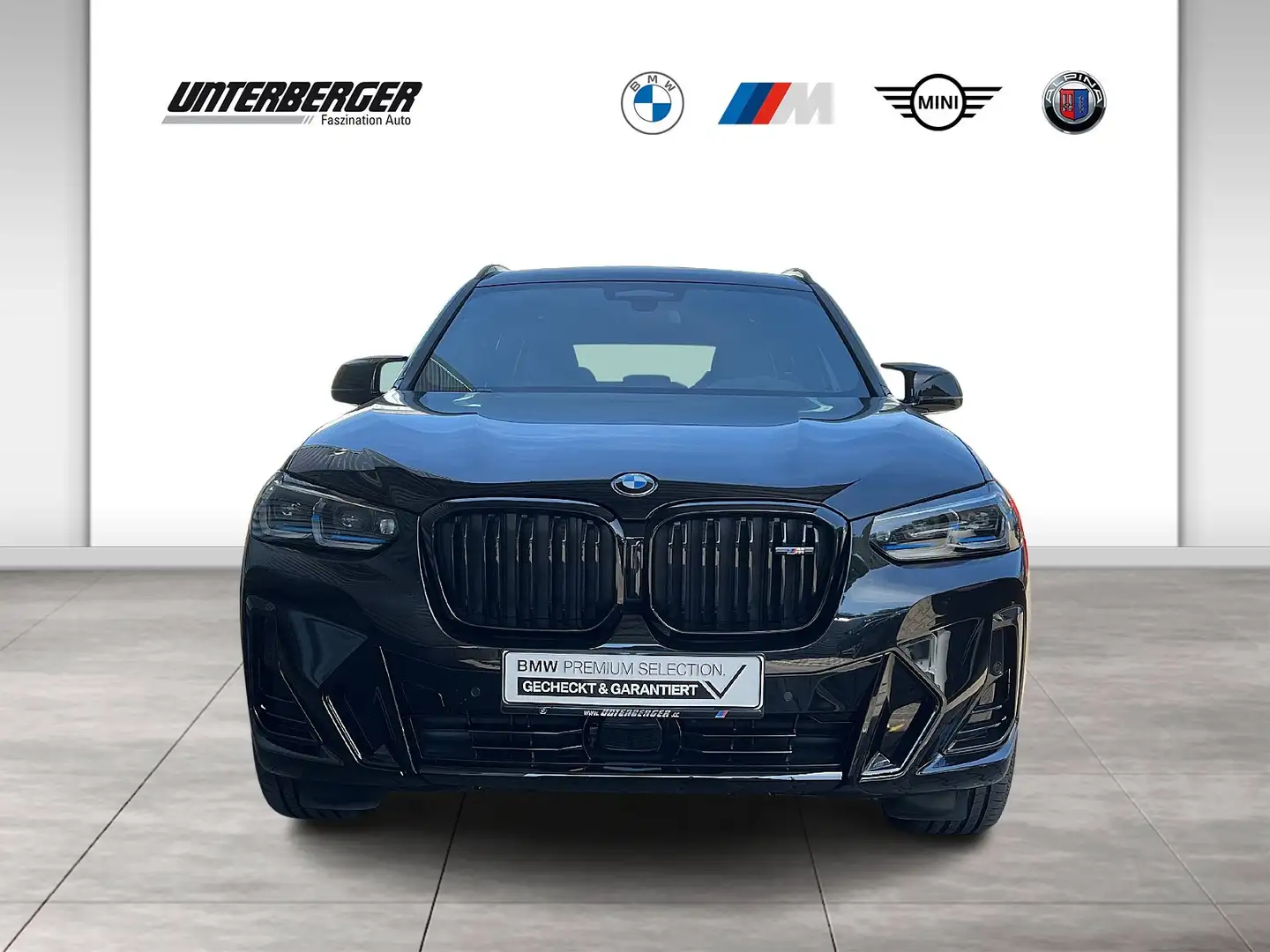 BMW X3 M 40d Head-Up HK HiFi DAB WLAN Pano.Dach AHK Schwarz - 2
