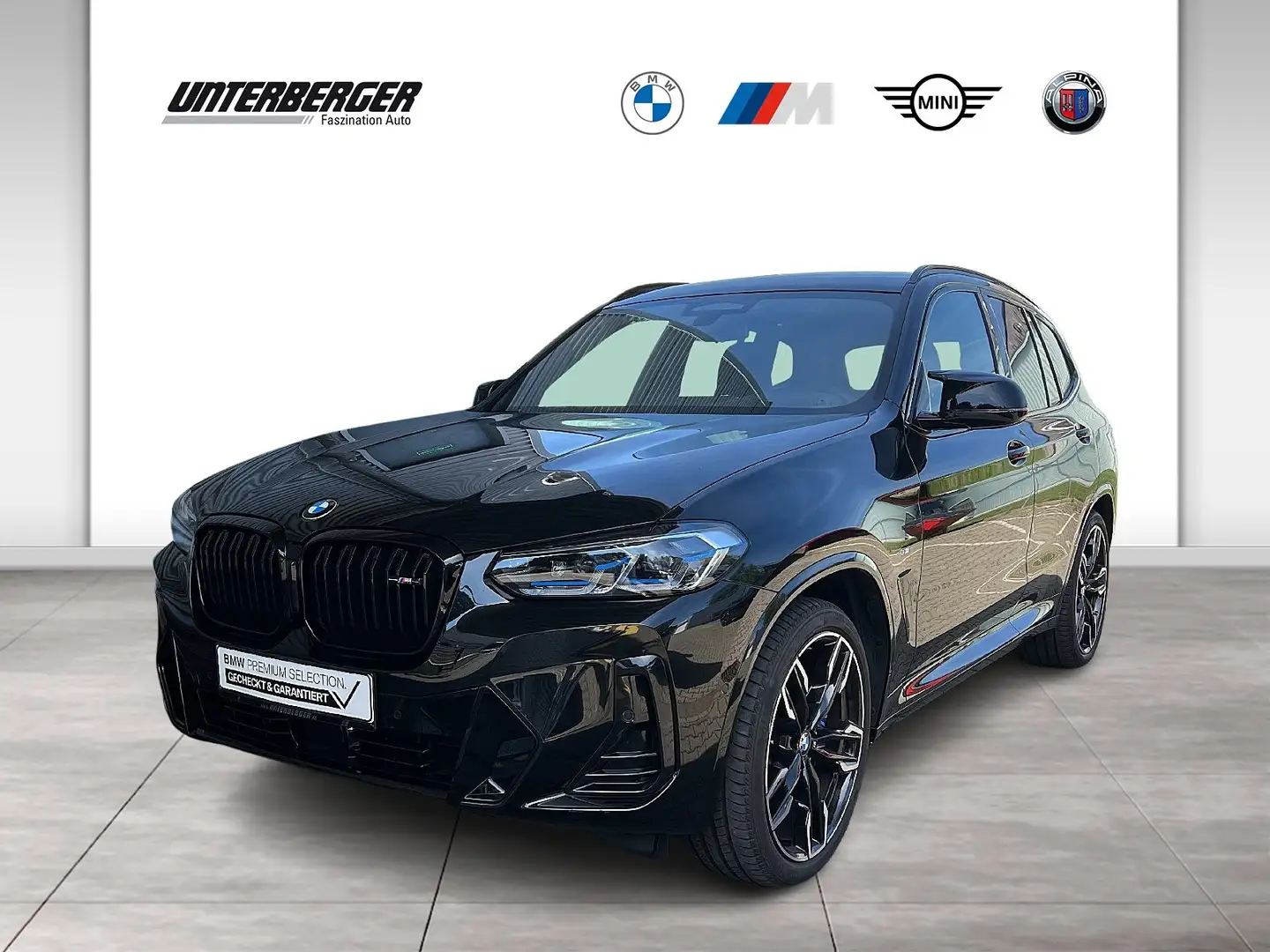 BMW X3 M 40d Head-Up HK HiFi DAB WLAN Pano.Dach AHK Schwarz - 1