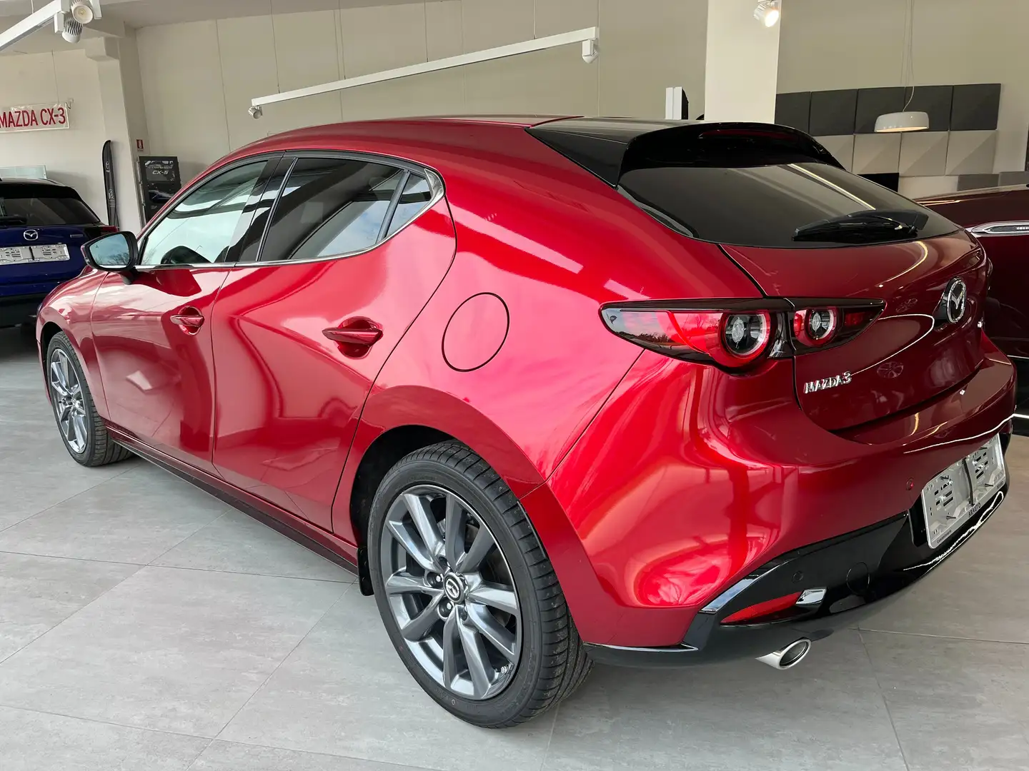 Mazda 3 KM 0 EXLUSIVE LINE ANTICIPO ZERO 315€ AL MESE Rosso - 2