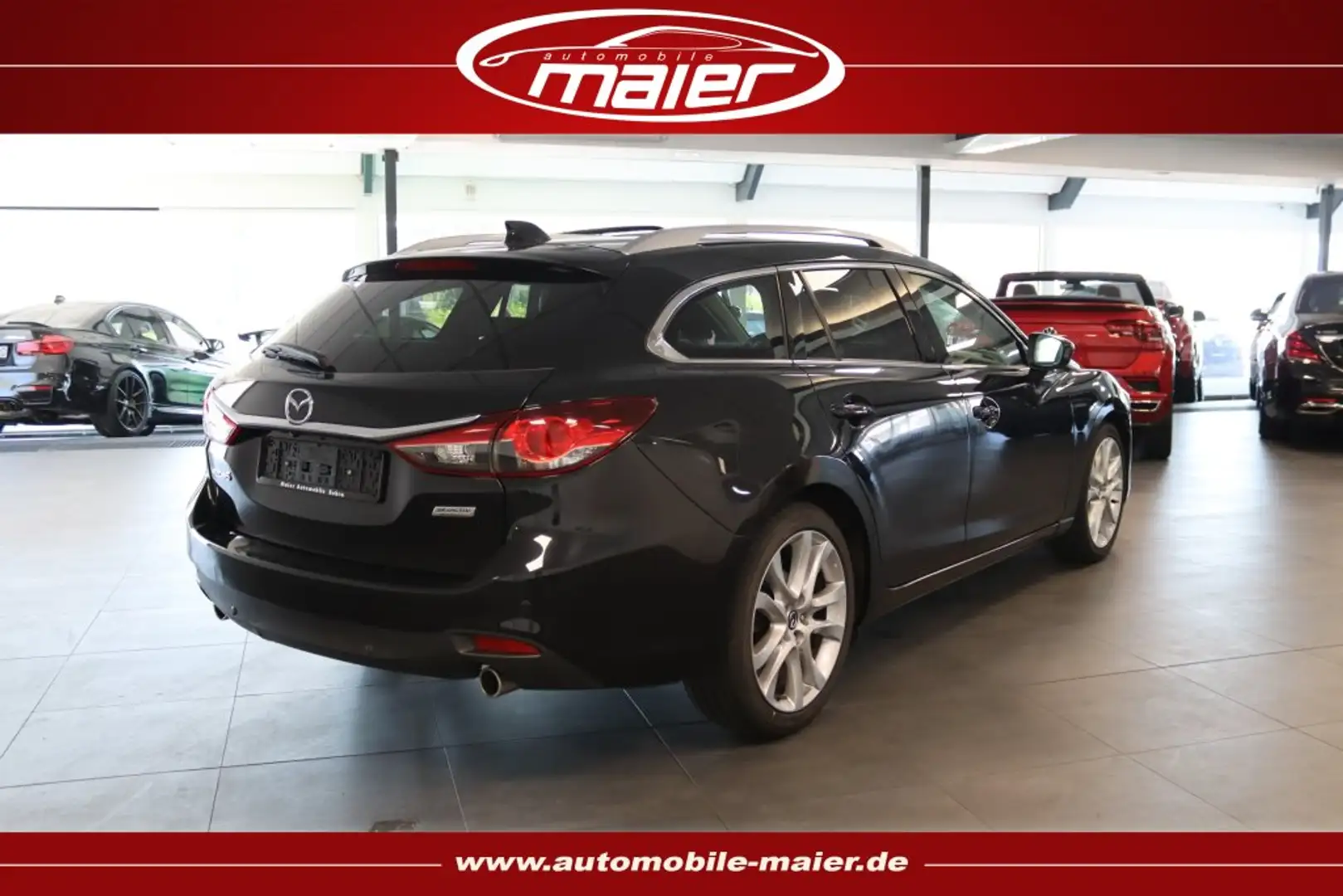 Mazda 6 Kombi SKYACTIV Sports-Line-AHK-Kamera-Bose-PDC Nero - 2