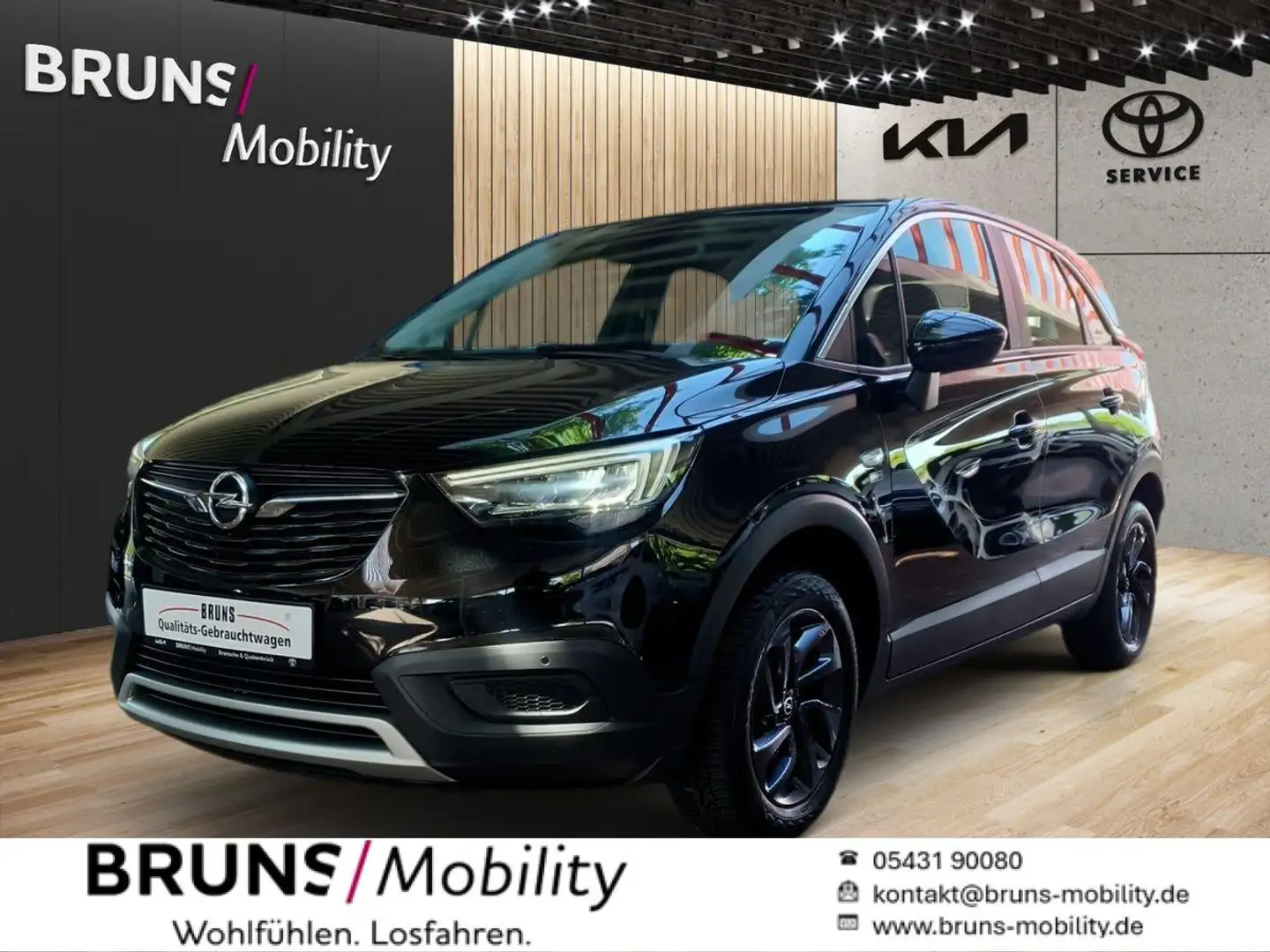 Opel Crossland X 1.2T Opel 2020 Fekete - 1