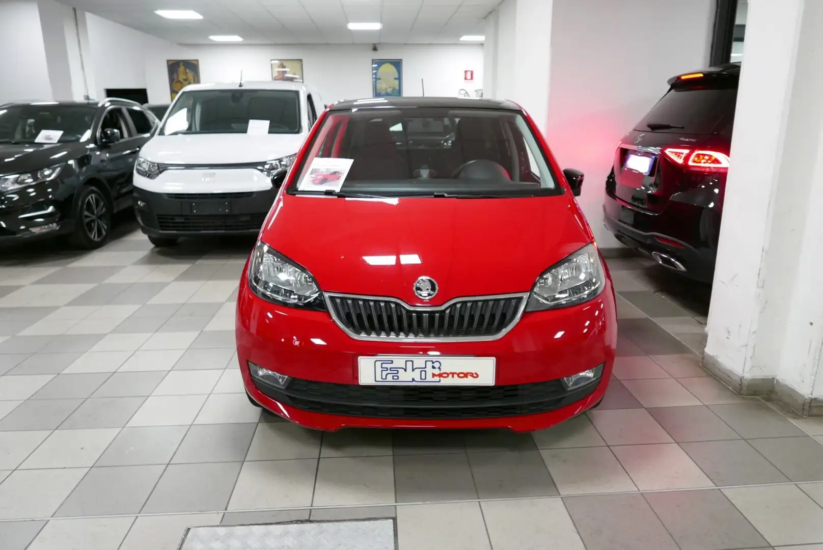 Skoda Citigo 1.0 68 CV 5 porte Design Edition G-Tec Rosso - 2