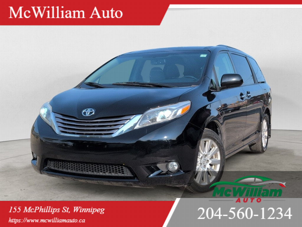 2017 Toyota Sienna XLE AWD l 7 Seats l HTD Seats l Back Up Cam
