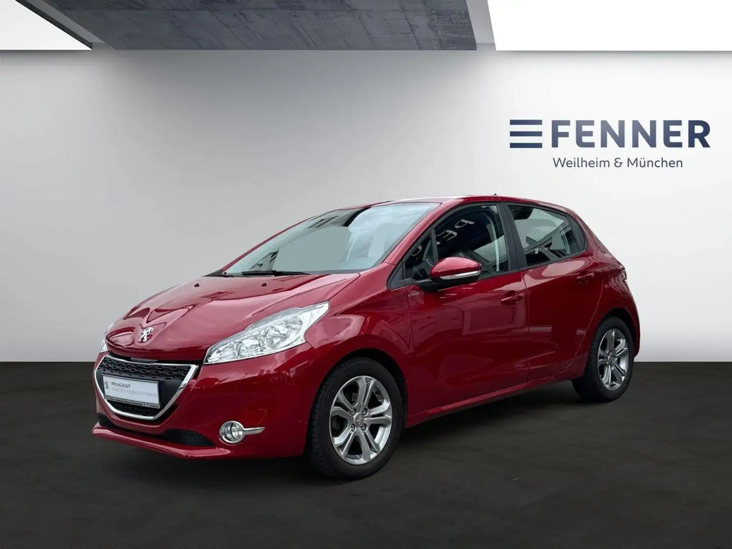 Peugeot 208 Active 82, KLIMA + PDC + USB + TEMPO + ALU Rot - 1