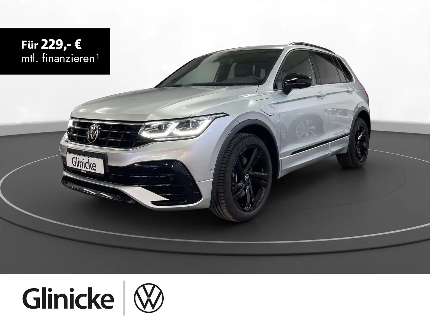 Volkswagen Tiguan 1.4 eHybrid R-Line AHK Pano Matrix LM 19" Gris - 1
