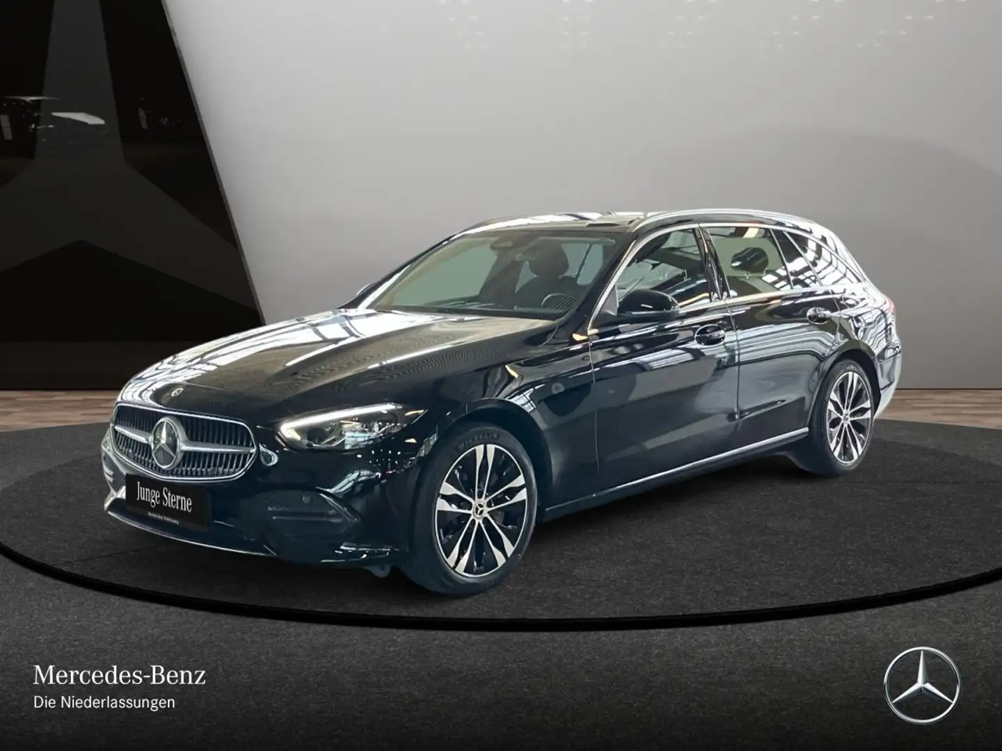 Mercedes-Benz C 300 e T AVANTG+LED+KAMERA+KEYLESS+9G Schwarz - 2