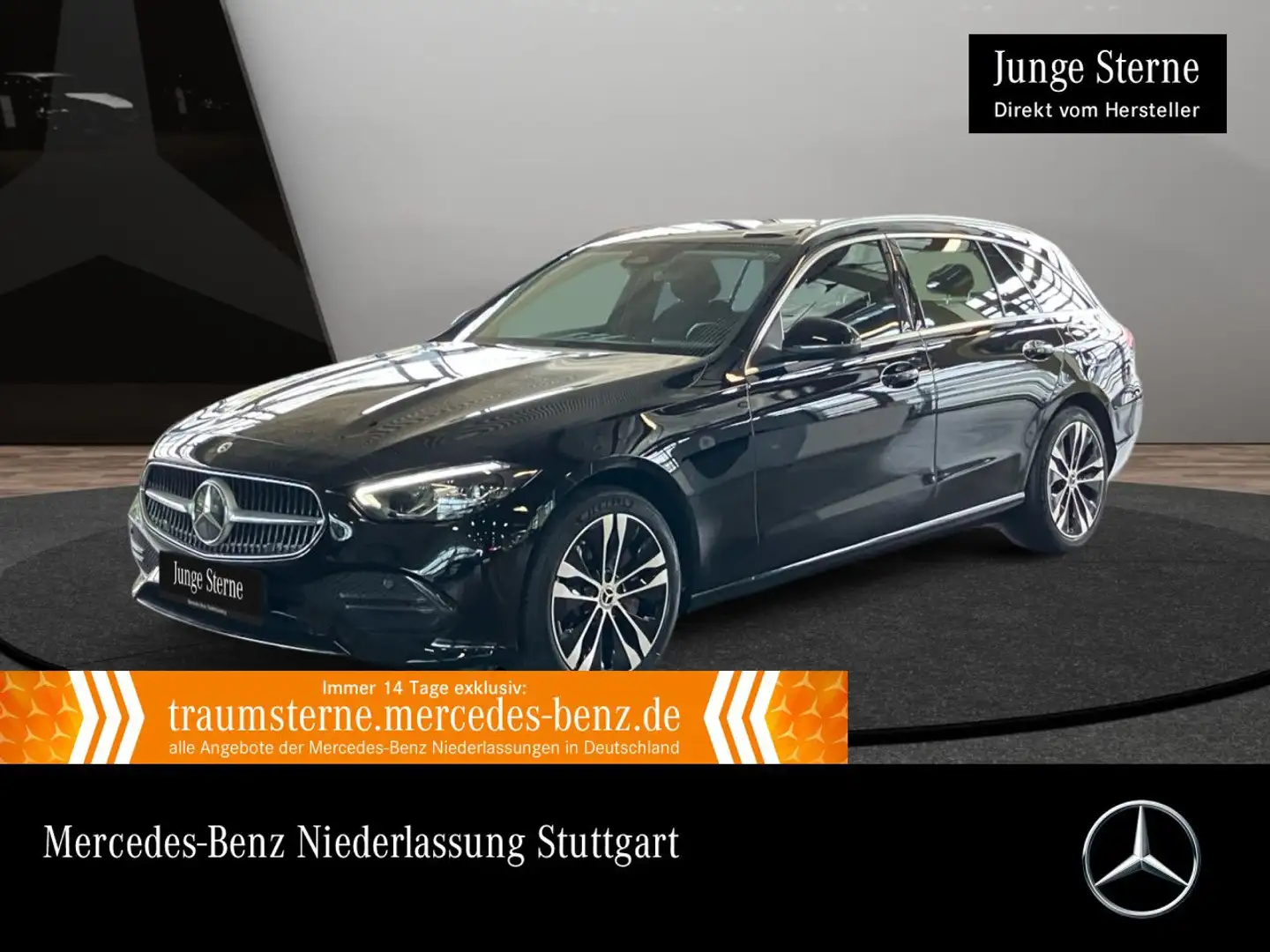 Mercedes-Benz C 300 e T AVANTG+LED+KAMERA+KEYLESS+9G Schwarz - 1