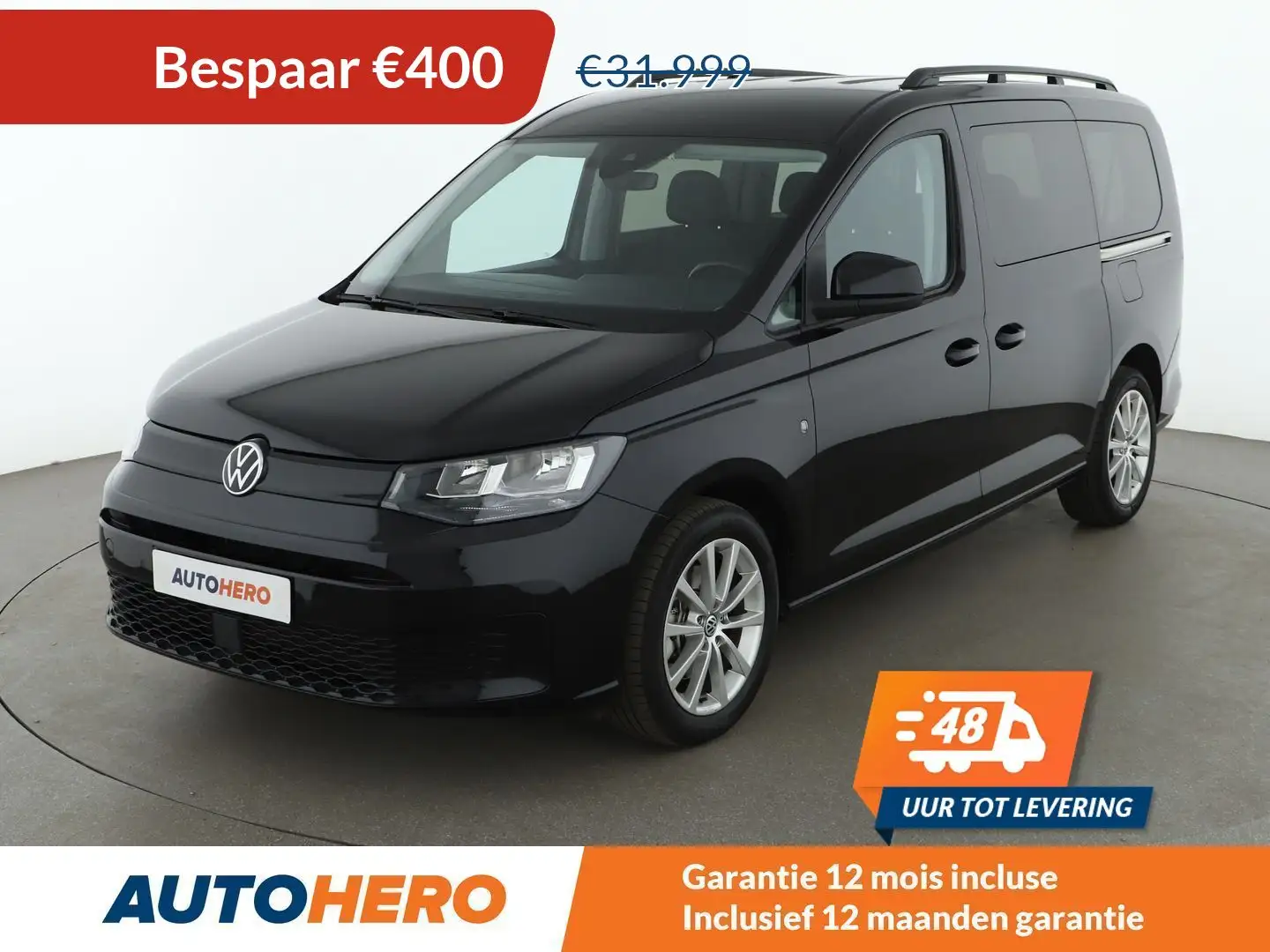Volkswagen Caddy 1.5 TSI Maxi Noir - 1