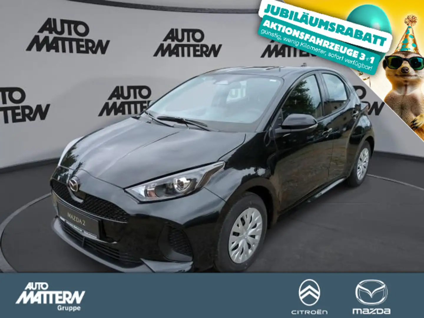Mazda 2 Mazda 2 Klimaaut.|CarPlay/Kamera/*TZ* Noir - 1