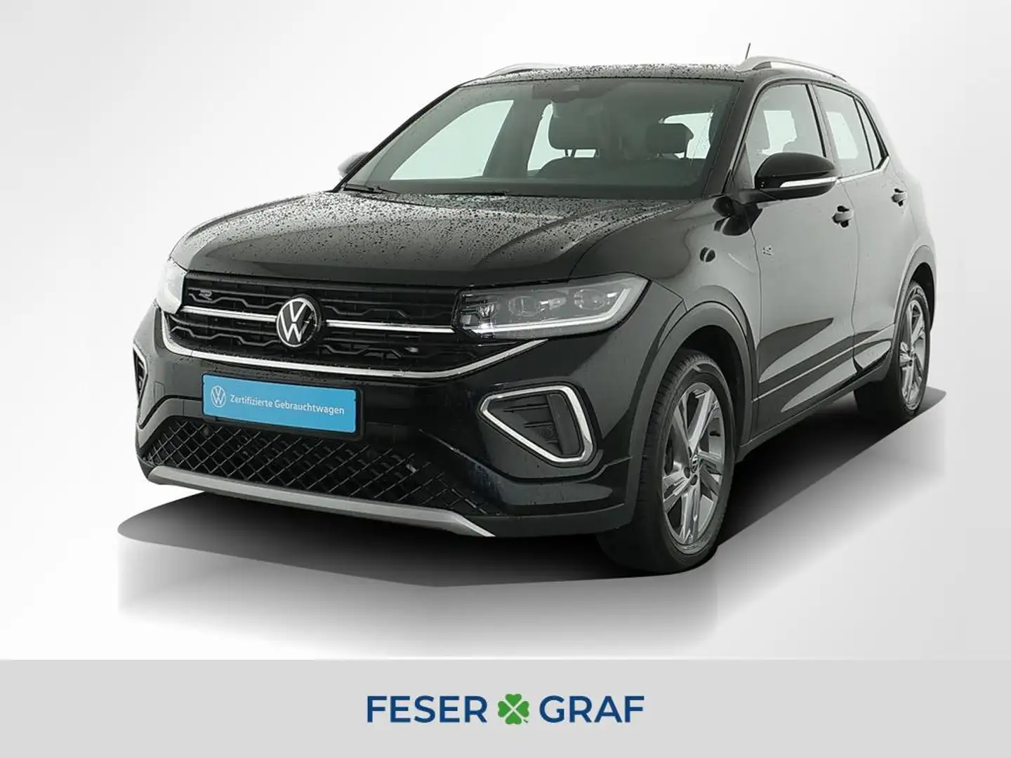 Volkswagen T-Cross R-Line 1.0 TSI DSG Navi Kamera IQ-LED DigiCockpit Schwarz - 1