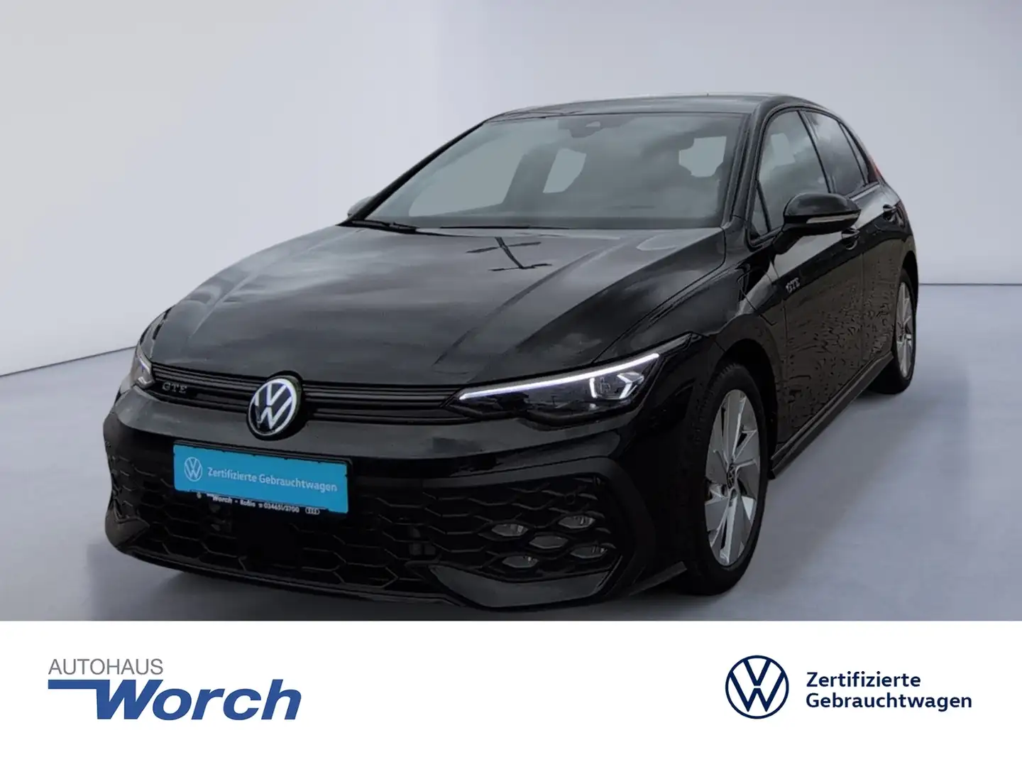 Volkswagen Golf VIII GTE 1.5 TSI Hybrid NAVI+LED+SHZ+AHK Schwarz - 1